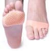 Gélbetétes lábtapasz készlet, 2 darab talpbetét, kényelmes cipőbetét, lábápolás és fájdalommentes járás mindennap ezzel a minőségi lábbetéttel | TOOTSYPAD