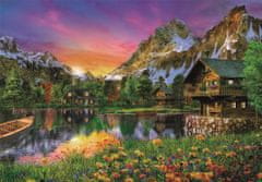 Clementoni Puzzle Lake az Alpokban 6000 darab
