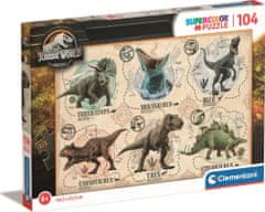 Clementoni Puzzle Jurassic World 104 darab