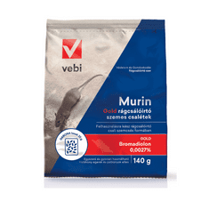 Vebi Istituto Bio Vebi Murin Gold rágcsálóirtó szemes csalétek, patkány és egér elleni hatékony irtószer, 140 g