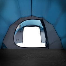 Vidaxl 2 személyes kék vízálló alagút kempingsátor 94387