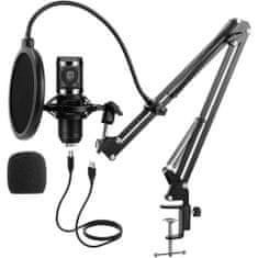 Timeless Tools Asztalra szerelhető stúdió mikrofon, USB csatlakozóval