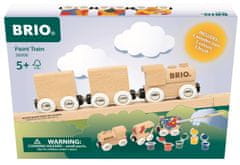 Brio 36006 Kreatív vonat- és festőkészlet