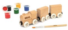 Brio 36006 Kreatív vonat- és festőkészlet