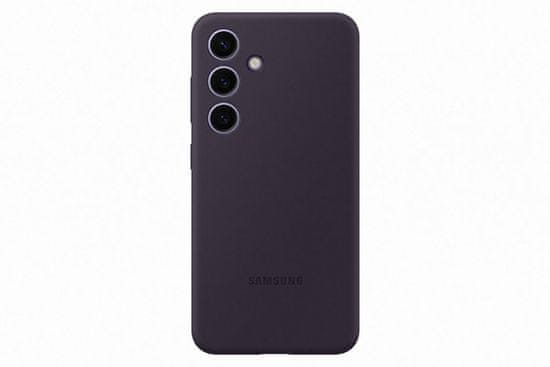 SAMSUNG Szilikon hátlapi védőtok Samsung Galaxy S24 számára EF-PS921TEEGWW, sötétlila