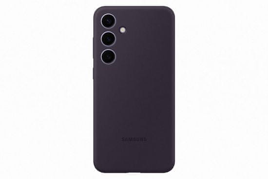 SAMSUNG Szilikon hátlapi védőtok Samsung Galaxy S24 Plus számára EF-PS926TEEGWW, sötétlila
