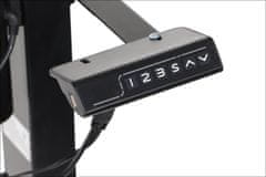 STEMA Keret elektromos magasságállítással PRATO 01-2T/B fekete színben. Egy motorral rendelkezik, és USB-n keresztül újratölthető. Magassága 72-121 cm tartományban állítható.