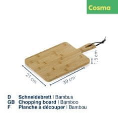 Kela Vágódeszka Cosma bambusz világosbarna 39,0x21,0x1,5cm KL-12428