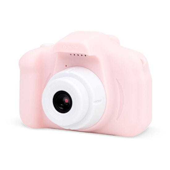 Netscroll Gyerek kamera HD minőséggel, kék, rózsaszín, 1280x720px, USB töltés, ajándék gyerekeknek, Minifoto