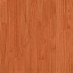 Greatstore viaszbarna tömör fenyőfa radiátorburkolat 79,5 x 19 x 84 cm