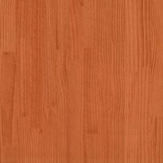 Greatstore viaszbarna tömör fenyőfa radiátorburkolat 169x19x84 cm