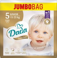 Dada JUMBO BAG Extra Care 5, Junior 15-25 kg 68 db