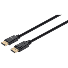 Manhattan 355582 DisplayPort kábel 3 M Fekete (355582)