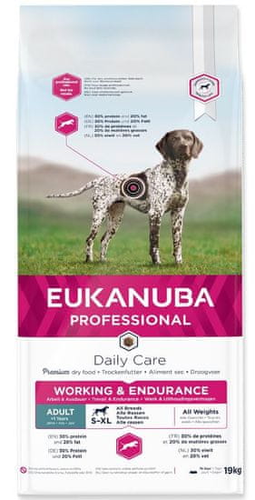 Eukanuba Daily Care Adult Working & Endurance, 19 kg