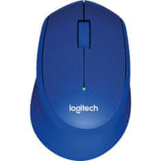 Logitech M330 Silent Plus 910-004910 Optikai Egér 1000DPI Kék