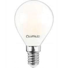 LUMILED 6x LED izzó E14 P45 7W = 60W 770lm 4000K Semleges fehér 360° Filament Tejes