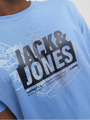 Jack&Jones Férfi póló JCOMAP Regular Fit 12252376 Pacific Coast (Méret XXL)