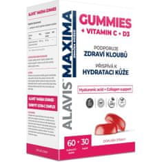 Alavis MAXIMA GUMMIES C+D3 vitamin rágótabletta tbl.60+cps.30