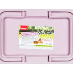 Banquet Bankett Party doboz Culinaria 40 x 28 x 17,8 cm, rózsaszín fedéllel