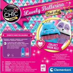 Clementoni Crazy Chic Lovely Ballerina: körömkészlet
