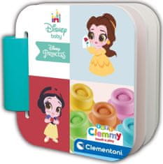 Clementoni Soft Clemmy játékkészlet Disney hercegnők könyvvel
