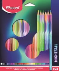 Maped zsírkréták Color'Peps Nightfall 24 színben