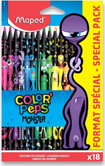 Maped zsírkréták Color'Peps Monster 18db
