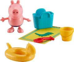Character Peppa Pig: Set A tengerparton - figurák és kiegészítők 1db - különböző változatok vagy színek keveréke