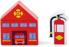Viga A vasúti pálya tartozékai: tűzoltók