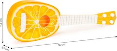 EcoToys Gyermek gitár - narancssárga