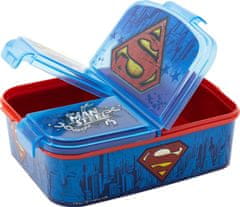 Stor Multi Snack Box Superman szimbólum