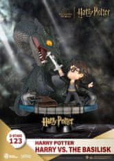Harry Potter D-színpadi dioráma - Harry vs Basilisk 16 cm (Beast Kingdom)