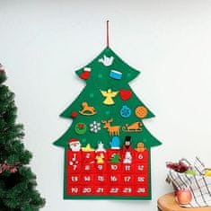 Netscroll Adventi naptárral ellátott karácsonyfa, AdventTree