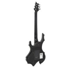 Vidaxl fekete elektromos gitár kezdőknek tokkal 4/4 39" 70187