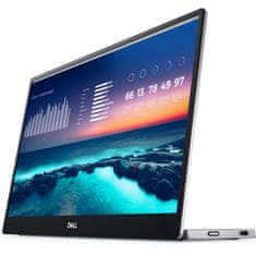 DELL P1424H Monitor 14inch 1920x1080 IPS 60Hz 6ms Fekete