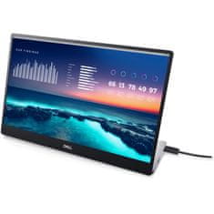 DELL P1424H Monitor 14inch 1920x1080 IPS 60Hz 6ms Fekete