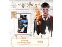 sarcia.eu Harry Potter Hedwig pamut ágynemű, sötétkék ágyneműgarnitúra 140x200cm, OEKO-TEX
