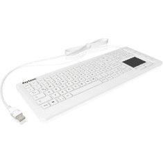 Keysonic KSK-6231INEL billentyűzet USB QWERTZ Német Fehér (28091)