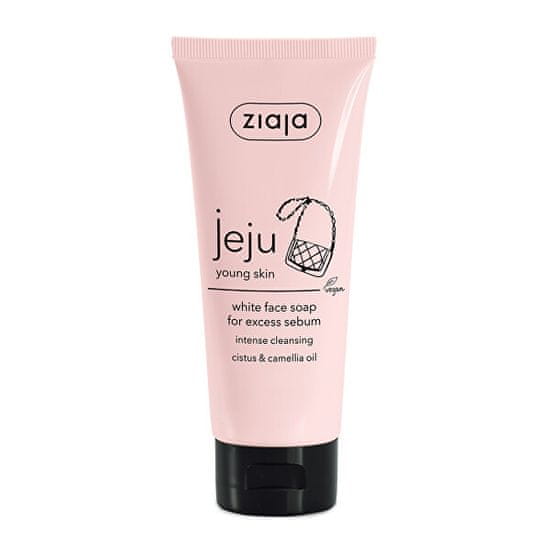 Ziaja Fehér arcszappan Jeju (White Face Soap) 75 ml