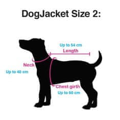 Netscroll Visszaverő és vízálló téli kutya kabát, a hám fényvisszaverő, hogy a kutya jobban látható legyen, állítható és szabályozható pántok, DogJacket, XL/XL