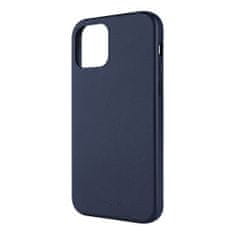 FIXED MagLeather bőr hátlapi védőtok Apple iPhone 12/12 Pro számára, kék (FIXLM-558-BL)