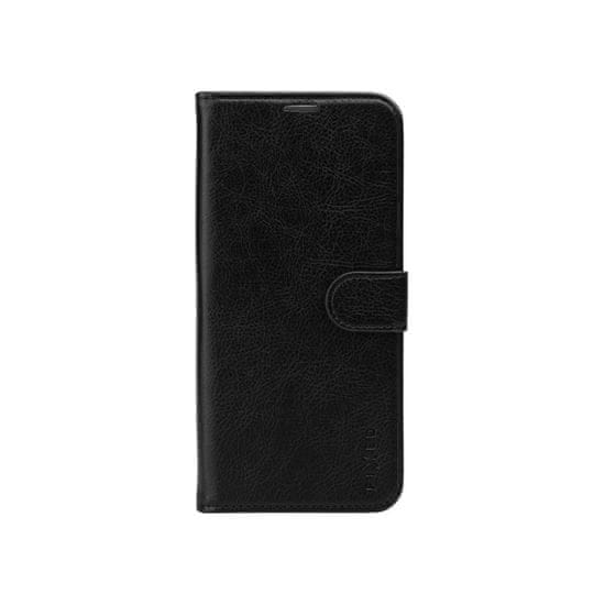 FIXED Opus könyv típusú védőtok Samsung Galaxy S24 számára, fekete (FIXOP3-1257-BK)