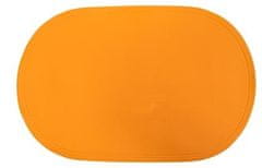 Narancssárga ovális alátét, 29 x 44 cm