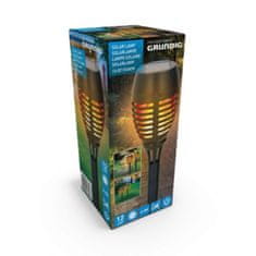 GRUNDIG LED napelemes kerti lámpa lánghatással 48 cm
