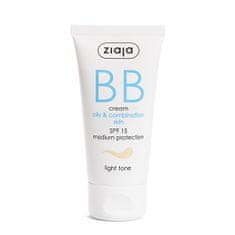 Ziaja BB krém zsíros és vegyes bőrre SPF 15 Light Tone (BB Cream) 50 ml