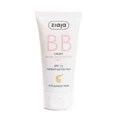 Ziaja BB krém normál, száraz és érzékeny bőrre SPF 15 Dark/Peach Tone (BB Cream) 50 ml