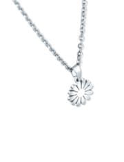 Vuch Gyönyörű acél nyaklánc Virág Riterra Silver
