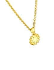 Vuch Gyönyörű aranyozott nyaklánc Virág Riterra Gold