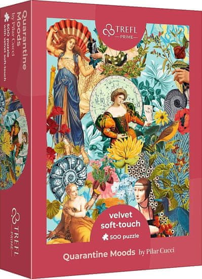 Trefl Puzzle UFT Velvet Soft Touch: Hangulatok karanténban 500 db