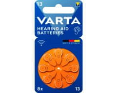 Varta Hearing Aid Battery 13 BLI 8 (24606101418)